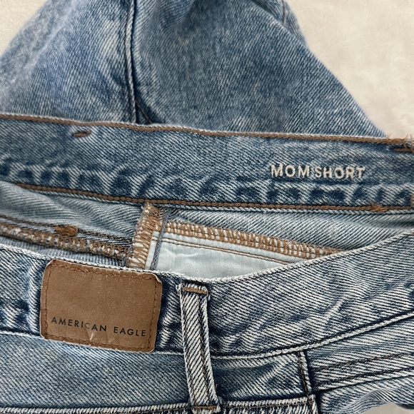 American Eagle Blue Mom Shorts - Picture 4 of 8